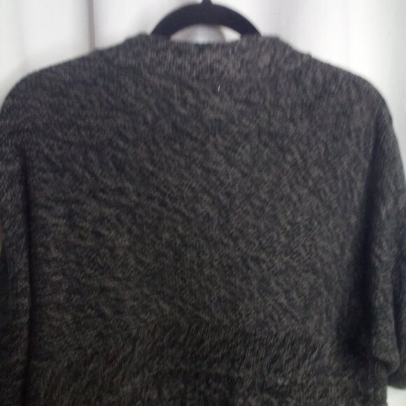 Van Heusen Cardigan Sweater S Women Open Front Short Sleeve Gray - Picture 5 of 16